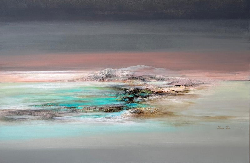 Whispers of the Shifting Shore — original artwork by Tasha Tau