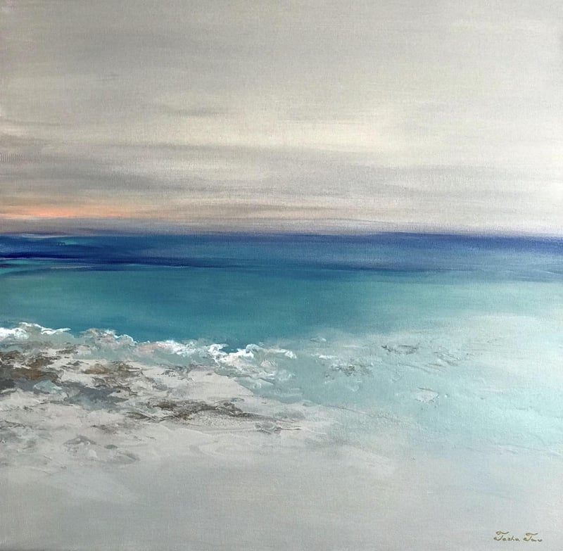 Dreaming of Seashore — original artwork by Tasha Tau