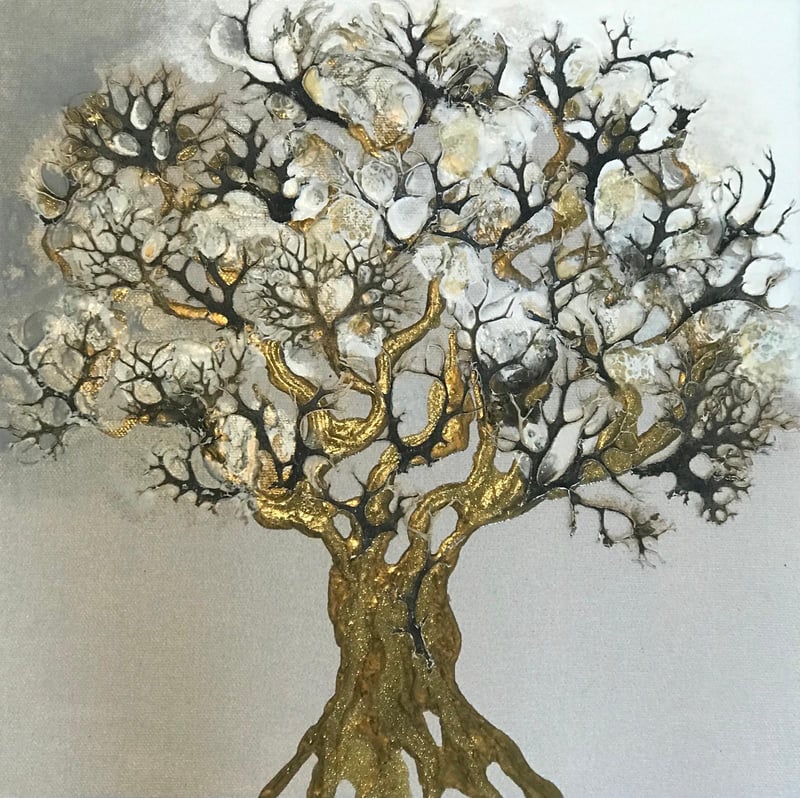 Roots of Gold — original artwork by Tasha Tau