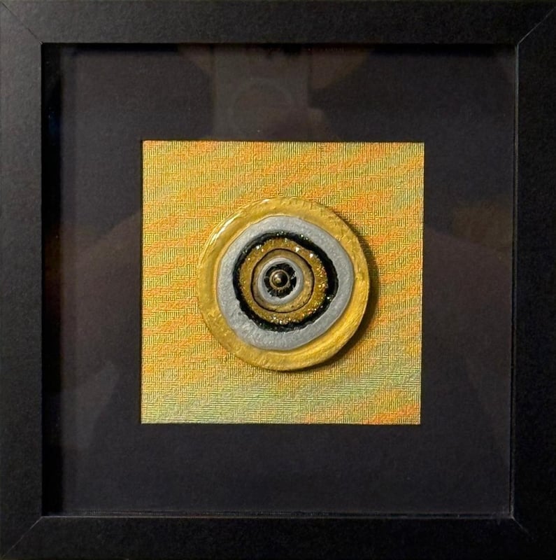 Golden Orbit Talisman 1 — original artwork by Tasha Tau