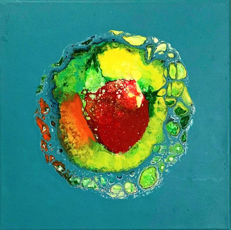 Fruit Plate — original artwork by Tasha Tau